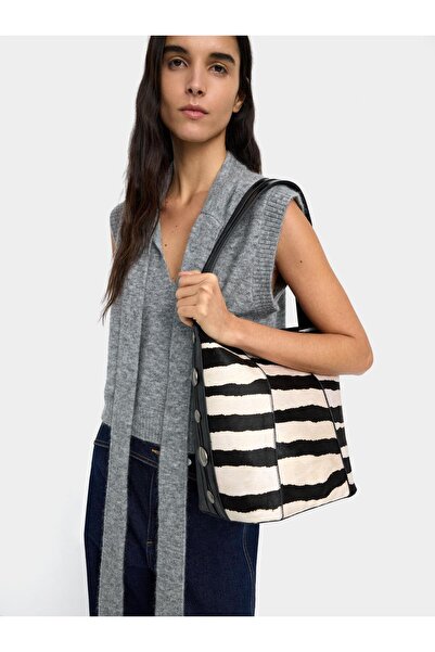 PARFOIS Deri Detaylı El Çantası