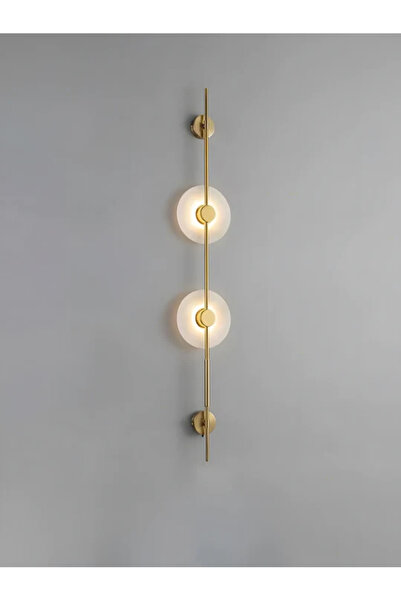 RONİSU AYDINLATMA AXIS DUO – Doğal Mermer Duvar Aplik RA-APLK-3505-52-20