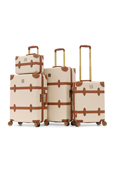 SONADA طقم حقائب سفر فاخرة صلبة مزودة بعجلات دوارة | حقيبة سفر متينة مزودة بقفل TSA