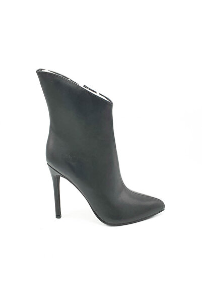 Wellspring Botine damă , piele ecologică, negru