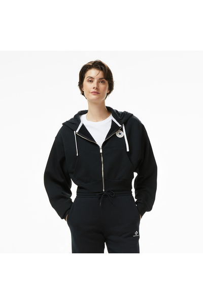 Converse Kadın Siyah Hırka