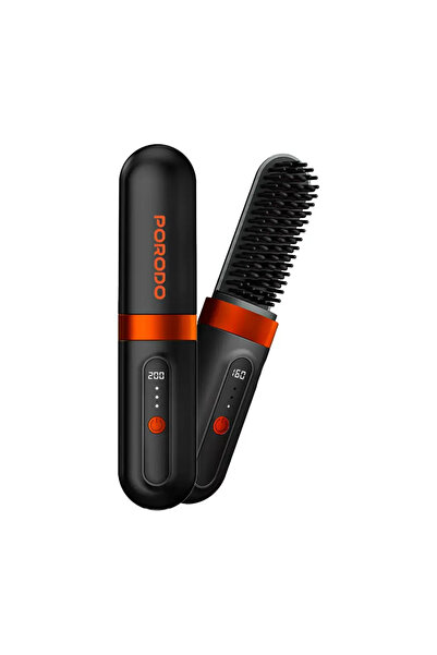 porodo Lifestyle Portable Heated Styling Brush