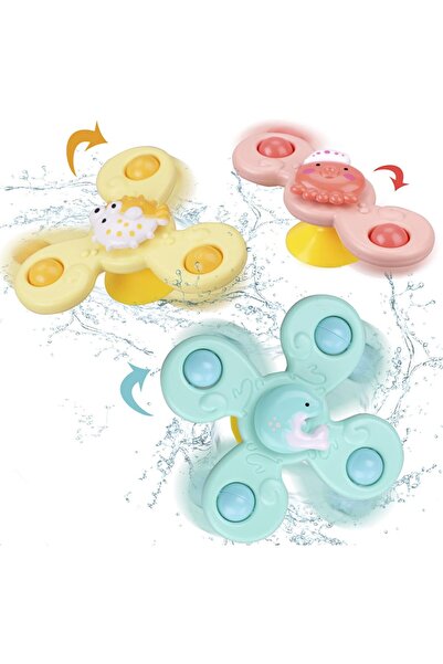 Arabest Suction Cup Spinner Toys for Baby, Spinning Toys for Boys and Girls, ...