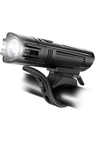 Alcoach مجموعة مصابيح دراجة قابلة لإعادة الشحن عبر منفذ USB فائقة السطوع، مصب...