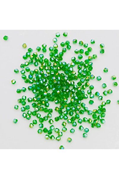 Choice14 46 100 قطعة من الخرز الزجاجي ثنائي المخروط 4 مم، خرز كريستالي مصقول ...