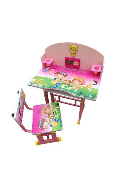 Artenova Desk set with chair for children, adjustable height, blue, Children model