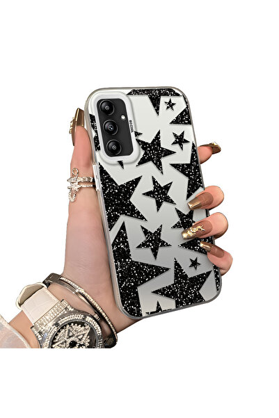 ucuc حافظة سيليكون متوافقة مع هاتف سامسونج جالاكسي A14 ذات حافة صلبة ومضادة ل...