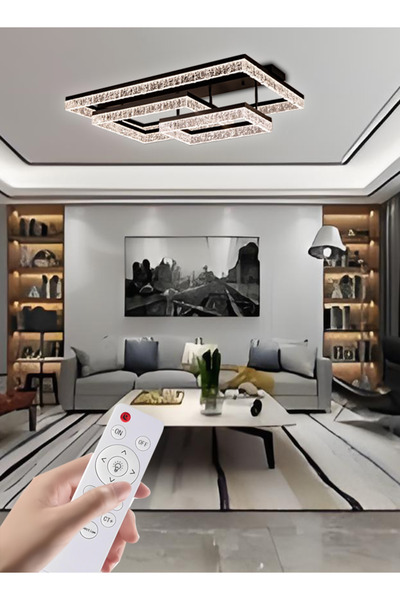 Generic Living room ceiling lamp - modern, simple and elegant LED square hall lamp