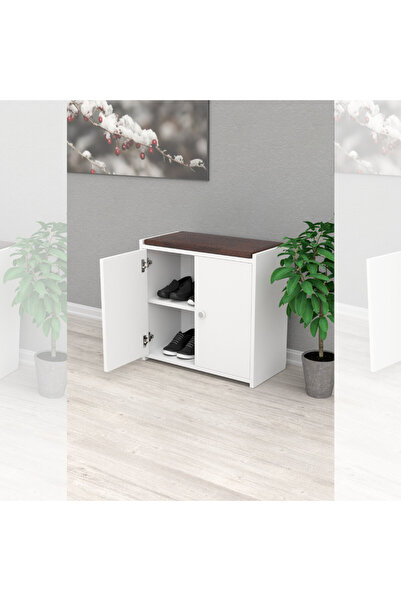 Artenova Pantofar inchis, alb, Stil Sonomo