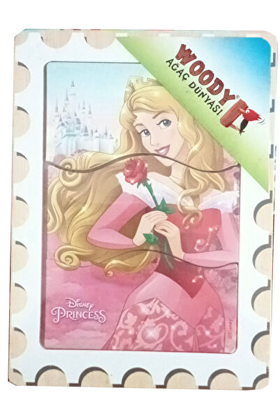 Disney Princess 3 Piece Wooden Puzzle Jigsaw Pazıl