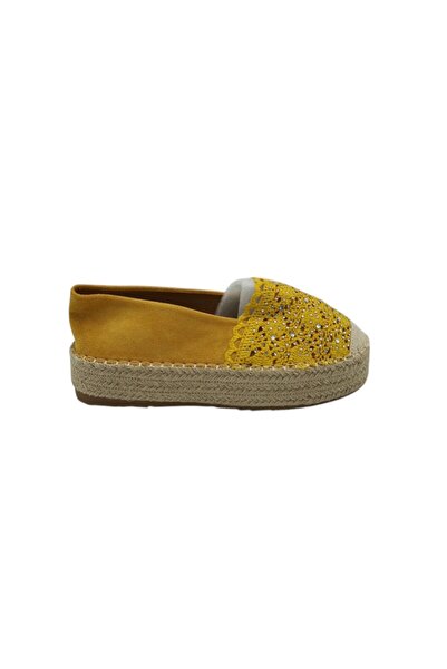 A&H Women's espadrilles A&H, size 40, textile, yellow