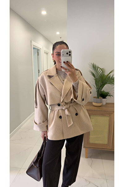 BİRCANÇİL Wotre Stone Belted Coat