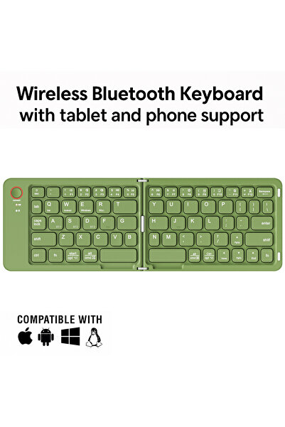 SOFIEV Portable, ultra-thin wireless keyboard with IOS, Android, Windows phone/tablet support