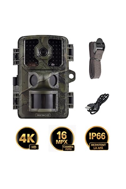 INVINCIO Cameră de vânătoare Hunter Trail 4K