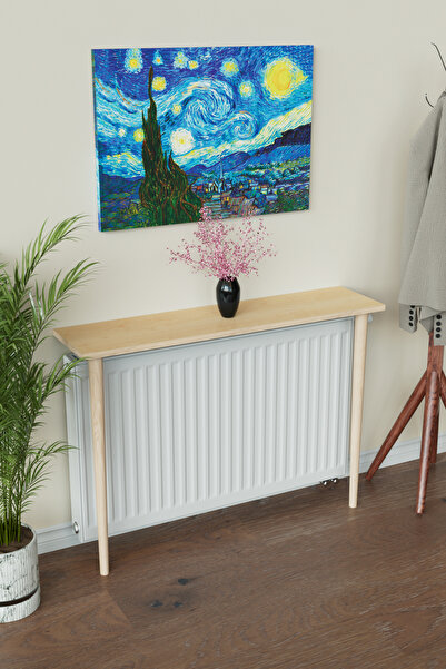 Hediyeler Kapında Petek Üstü Raf Modern 2 Ayaklı Dresuar Kalorifer Peteği Raf...