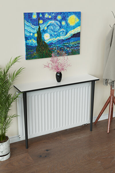 Hediyeler Kapında Petek Üstü Raf Modern 2 Ayaklı Dresuar Kalorifer Peteği Raf...