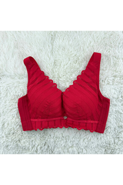 Elaram Toparlayıcı Dantelli Balensiz Konforlu Bralette Sütyen