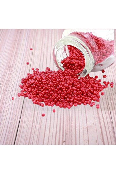 feyza collection 0.6mm 500 Gr Burgundy Sand Beads for Jewelry Design 1St Choi...