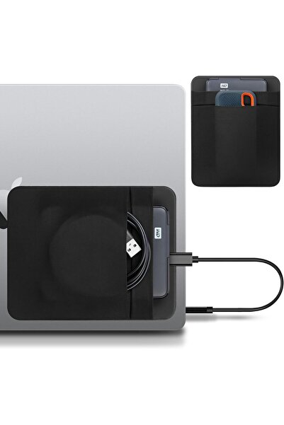 Lacdo Portable Hard Drive Sleeve for Laptop