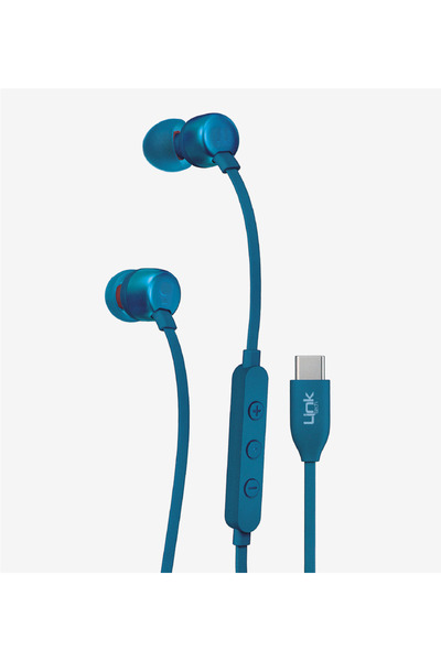 Linktech H74 Mikrofonlu Ekstra Baslı Kulak İçi Type-C Kablolu Kulaklık