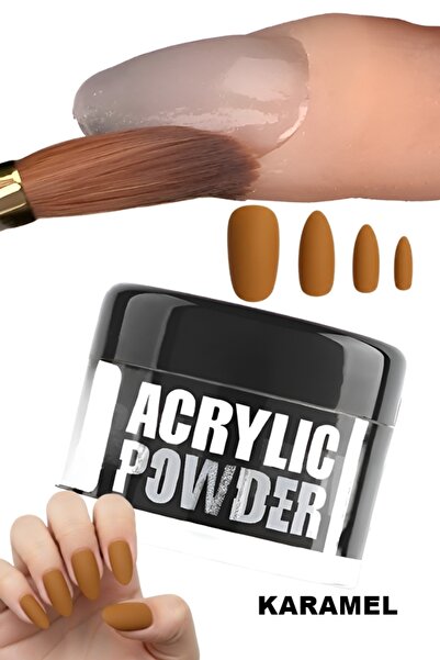 xolo Akrilik Powder Karamel 322 Protez Tırnak Tozu – Profesyonel Nail Acrylic