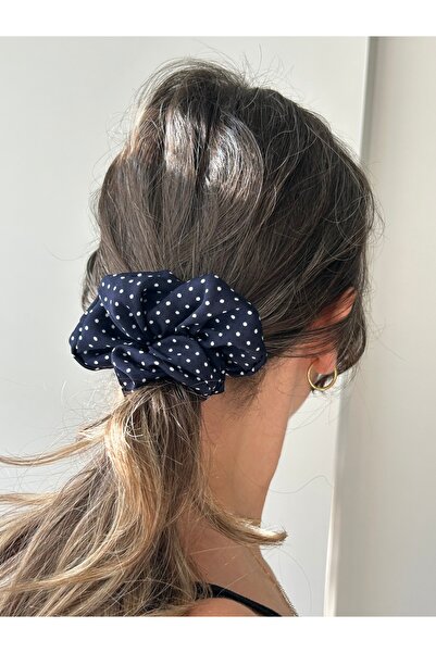 lavanderopa مشبك شعر مطاطي باللون الأزرق الداكن