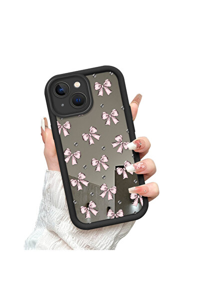 Hontinga حافظة هاتف متوافقة مع iPhone 13، حافظة سيليكون مضادة للسقوط مع زخارف...