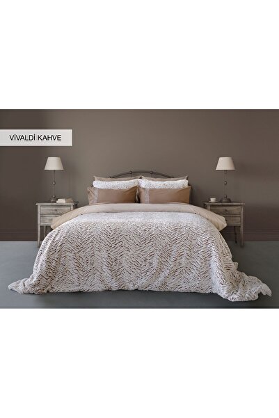 İyi Geceler İstanbul 7 PARÇA WİLD KÜRK YATAK ÖRTÜLÜ NEVRESİM TAKIMI VİVALDİ K...
