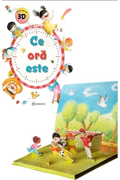 Editura Bookzone Ce ora este. Editie interactiva pop-up