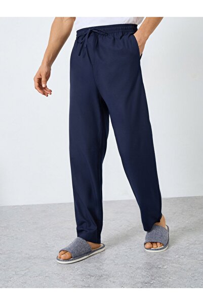 Styli بنطال بيجاما رجالي قصة مريحة - منسوج