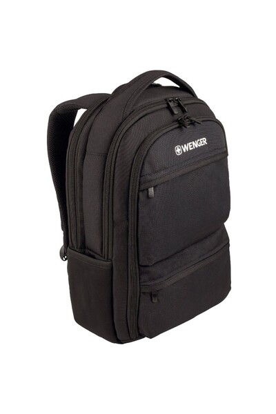 Wenger Fuse 15.6 inch /40 Cm Laptop Bkpk W/Tablet, Black (R)