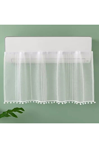 L&Wen Air Conditioner Deflector Fabric to Anti Direct Blowing, Fits 1HP AC Unit (White, W130cm x H50cm)