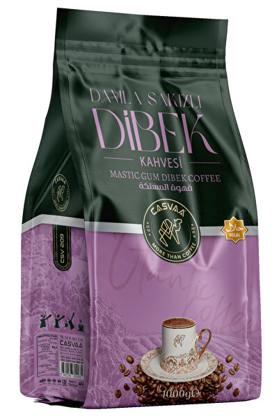 Casvaa Coffee Otantik Damla Sakızlı Dibek Kahvesi 1 KG