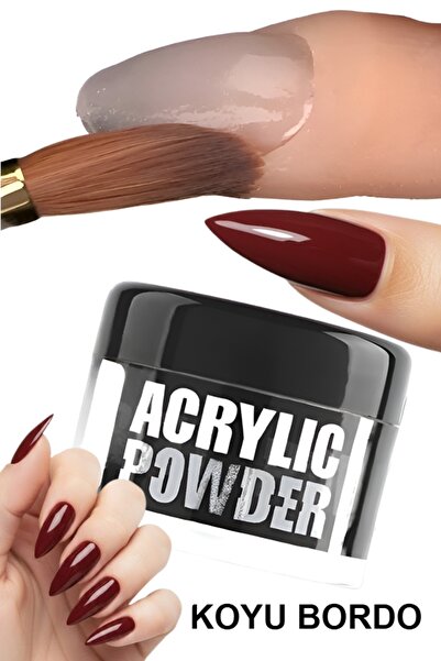 xolo Akrilik Powder Koyu Bordo 310 Protez Tırnak Tozu – Profesyonel Nail Acrylic