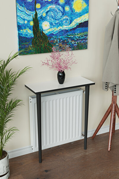 Hediyeler Kapında Petek Üstü Raf Modern 2 Ayaklı Dresuar Kalorifer Peteği Raf...