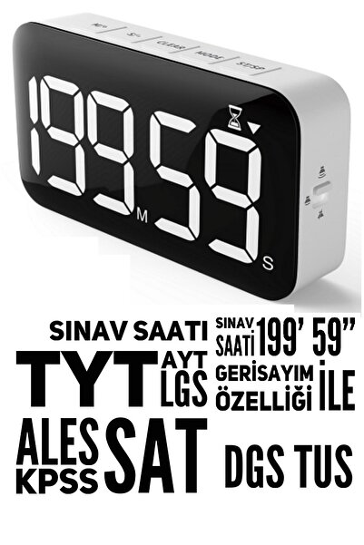 DEEMBRO Öğrenci saati 2026 LGS AYT TYT ALES KPSS Türkiye deneme sınavlarına uygun öğrenci saati Sınav Saati