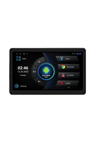 NAVI-ABC Monitor tetieră auto Android de 14,5 inci