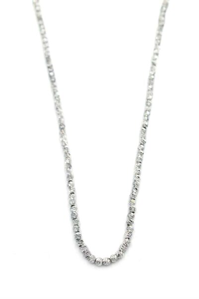 MENESSA قلادة سلسلة دوريكا - فضية