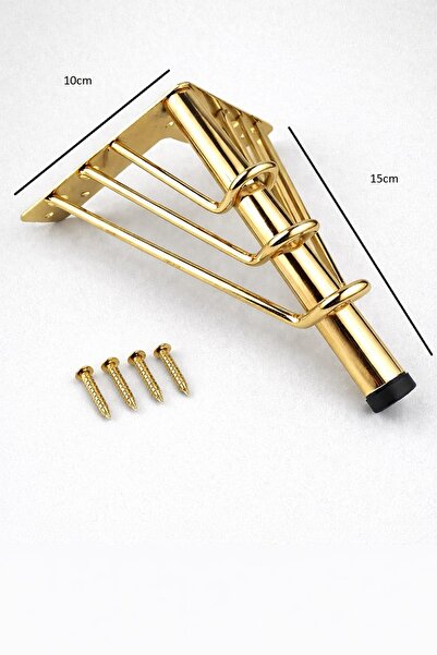 AFİ YAPI MARKET Metal 15 Cm Mobilya Kanepe Koltuk Baza Yükseltici - 4 ADET - ...