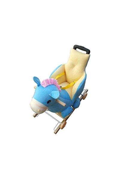 ALAINN Balansoar cu roți și mâner extensibil