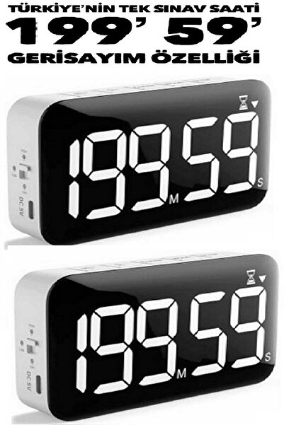 DEEMBRO 2 adet Sınav Saati 2026 Türkiye deneme sınavlarına uygun olarak tasarlanan öğrenci saati LGS AYT TYT