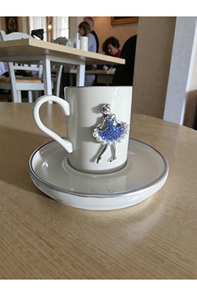 sunshinegroup Zarafet Kızı – İnci Detaylı Kahve Fincanı