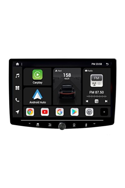 NAVI-ABC Navigație universală 1 DIN 10 inch 8 GB 128 GB 8 nuclee Carplay și A...
