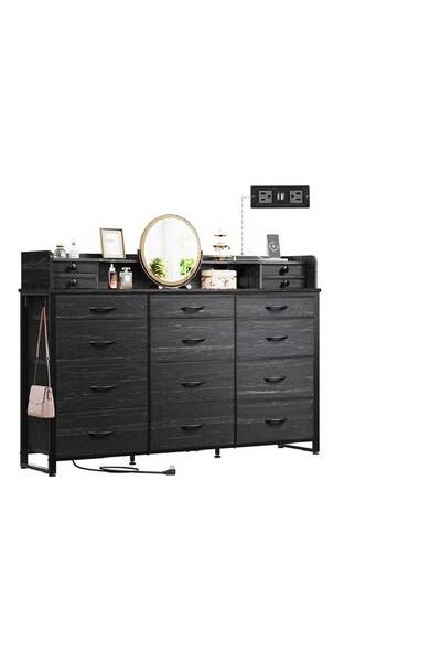 NKX Dressing Model with Electric 16 Drawers for inside Home Room Storage Cabinet 55.51" inches