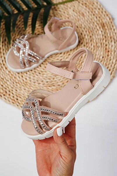 Zaira Ροζ σανδάλια για κορίτσια από οικολογικό δέρμα Alegria #21880 - 30