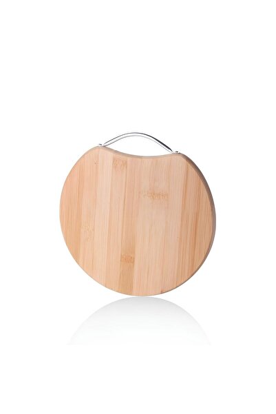 BALSA Bamboo Cutting Presentation Board-Round Cutting Chopping Board 25X25X1.5Cm (Bek201)