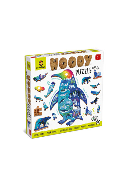 ludattica Puzzle Woody – Animale Polare