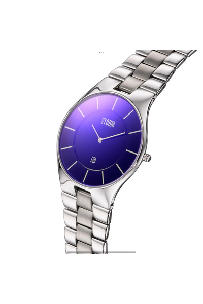 Storm Slim X XL Lazer Mavi Erkek Kol Saati Paslanmaz Çelik