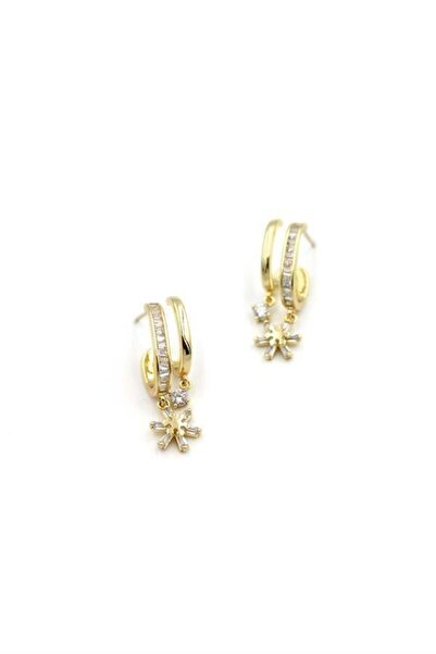 MENESSA Jewelled Earrings - Gold