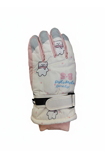 REBBEX Copii 9-15 ani Mănuși de zăpadă impermeabile, cu interior de pluș, cu ...